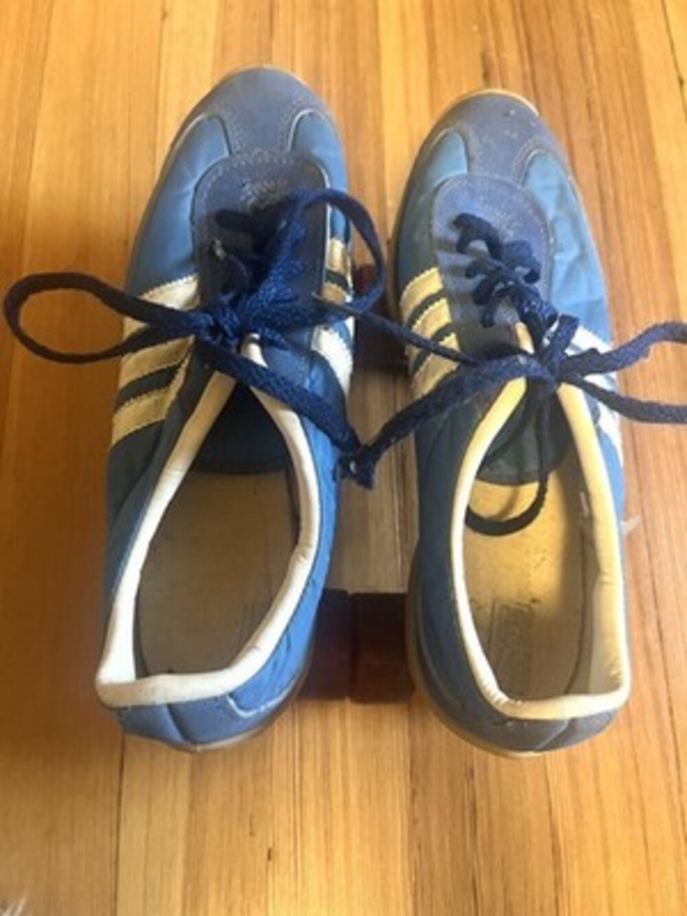 Vintage Trainer Style Roller Skates Size 7. Wheels Work!